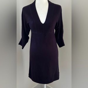 Connected Apparel Purple Knit Dress
